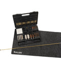 Krome Universal Gun Cleaning Kit 35 Piece Set with brass rods, brushes, cotton swabs, and case for rifles, shotguns, and pistols.