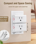 Wireless Light Switch Remote Control Outlet Kit With No Wiring Needed 100 Feet Range Pre Programmed Remote Outlet Wall Switch