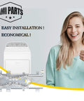 Premium 8544771 Dryer Heating Element Replacement For Whirlpool Kenmore Maytag with woman giving thumbs up
