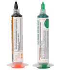 Two Pcs Solder Mask Ink Black And Green UV Curing PCB Mask Ink For Mobile Phone And Computer Repair Insulation Coating