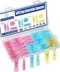54 Piece Heat Shrink Bullet Wire Connector Kit For 22 To 10 AWG Waterproof Bullet Connectors With Male And Female Terminals