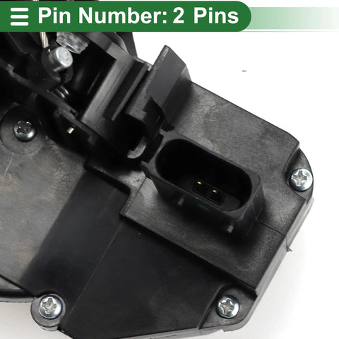 Close-up of Rear Left Driver Side Power Door Lock Actuator Motor Door Latch Assembly For Chevrolet HHR 2008 2011 With Cable 20791794