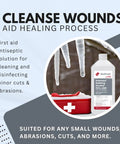 Straight Up Legit Isopropyl Rubbing Alcohol 70 Percent Usp Grade First Aid Antiseptic And Heavy Duty Disinfectant Surface Sanitizer 16 Fluid Ounce Bottle in first aid kit with ice.