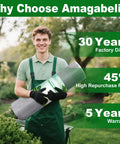 Badass Heavy Duty 19 Gauge Hardware Cloth Chicken Wire 1/2 Inch Mesh 16 By 6 Feet held by a gardener outdoors.