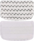 Six Pack Thickened Steam Mop Replacement Pads For S1000 Series Cleaners Durable Microfiber Mop Pads Washable And Reusable For Pet Owners And On The Go Families Fits S1000 S1000A S1000C S1000WM S1001C with zigzag pattern and mesh back.