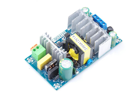 Isolated AC to DC Power Supply Module Dual Output 24V 4A and 12V 1A for Industrial Control Systems, top view