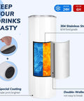 50 Pack 20 Oz White Sublimation Tumblers With Individual Gift Boxes, Straws, Cleaning Brush, Splash Proof Lids, Rubber Bottoms, And Shrink Wrap Film For DIY Heat Transfer Crafts And Personalized Gifts - Insulated Stainless Steel