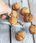 Heavy Duty Crab Leg Crackers Set Four Pack For Shellfish Crab Claw Crackers And Seafood Tools opening walnut