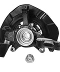 FWD Front Steering Knuckles And Wheel Hub Bearings Replacement Kit For 2004 2005 2006 2007 Toyota Highlander front view