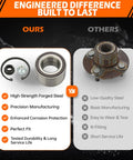 Comparison of Front Wheel Bearing Kit 510089 For Honda Civic 2006 To 2020 And Acura ILX 2013 To 2014 with competitor's product