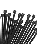 Heavy Duty 12 Inch Cable Zip Ties 100 Count Self Locking Nylon Ties With 50 Pounds Tensile Strength For Indoor And Outdoor Use