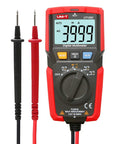 UT125C Pocket Digital Multimeter For DIYers And Pros 4000 Count Tester Measures AC DC Voltage Up To 600V Current 400mA