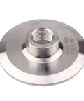 Heavy Duty 3 Inch Tri Clamp To Half Inch Npt Female Connector Adapter Built From Stainless Steel 304 for industrial plumbing.
