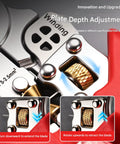 Close-up view of Premium Wiring Organization Tester Pliers With Type C Charging And NCV Detection showing plate depth adjustment feature.