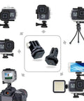 Waterproof Case With Dive Filters For GoPro Hero 8 Black Up To 196 Feet Deep 60 Meters Underwater Housing Kit multi-angle view
