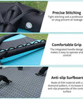 Inflatable Surf Wing And Hydrofoil Surfboard Set with precise stitching, comfortable grip handle, anti-slip surfboard surface