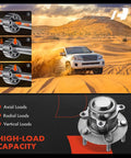 Rear Wheel Bearing And Hub Assembly 5 Lug Replacement For Honda Civic 2016 2021 And Insight 2019 2022 in action and detailed view