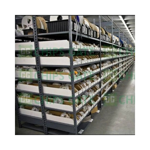 Industrial shelf storing New In Box PW6K1R2 Dual Reader Board for automation, plug and play setup, sensor modules neatly organized
