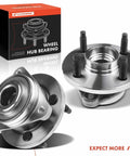 Front Wheel Bearing And Hub Assembly Built To Last Direct Fit For Chevrolet Cobalt Pontiac G5 Pursuit And Saturn Ion Non ABS Models 2 PC
