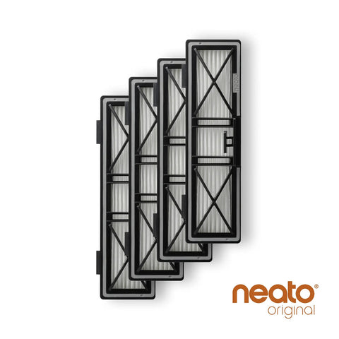 Heavy-Duty Ultra-Performance HEPA-Style Vacuum Filters 4-Pack For D4 D6 D7 D8 D9 D10 Robotic Vacuums front view