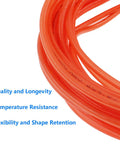 Heavy Duty Polyurethane Air Tubing Flexible Compressor Hose Pipe Line For Pneumatic Systems And Fluid Transfer, orange flexible tubing.