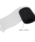 Heavy Duty Gutter Guard Mesh Net For Leaves Debris, Reusable Plastic Gutter Screen For Downspouts And Eaves, Cut To Fit 600x15cm