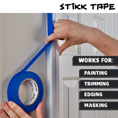 2 Inch Painter Tape For Sharp Edges And Clean Lines 60 Yards Of Residue Free Masking Tape For Diy Paint Projects.