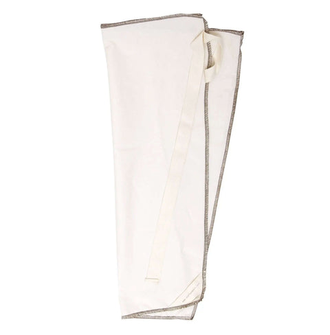 Industrial 10 Gallon Reusable Coffee Filter Set With Organic Cotton GOTS Certified Two Pack For Large Urns Easy Cleanup Eco Friendly Brew Saver That Slashes Waste And Daily Costs, laid flat showing fabric texture.