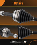Close-up of Front Left CV Axle Shaft Assembly For Toyota Corolla 2009 2018 Matrix 2003 2014 And Pontiac Vibe 2003 2010 1.8L FWD