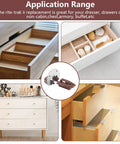Heavy Duty Drawer Slide Replacement Kit Boasts Six Bulletproof Tracks And Heavy Gauge Steel Brackets For Super Smooth Glide designed for dressers and cabinets.