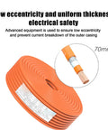 Premium Workhorse XLPE Seventy Square Millimeter Shielded Electric Vehicle High Voltage Cable With Oxygen Free Copper Conductors, 70mm² cross-section.