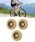 Electric Scooter Copper Motor Gear Set 38mm 3 Pack with mountain biking background