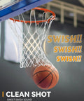 Outdoor Basketball Net Replacement Game Ready Pro Grade Heavy Duty For Standard Hoops All Weather Anti Whip 12 Loop Nylon Net