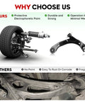 Comparison of Front Lower Control Arm Suspension Kit For FE1 Suspension Fits Chevy Cobalt 2005 To 2010 HHR 2006 To 2011...