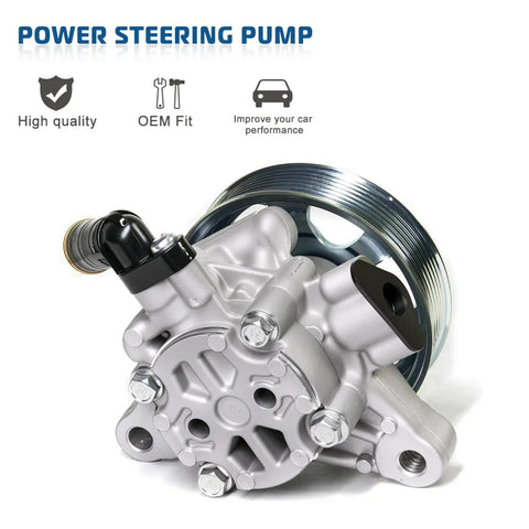 Honda Accord 2 4L Power Steering Pump Replacement Direct Fit For 2008 2009 2010 2011 2012 Easy Install OE Style Power Assist
