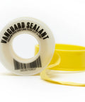 Heavy Duty Gas Pipe Thread Seal Tape PTFE Yellow Teflon Tape for Gas Fittings 260 Inch Length Half Inch Size visible