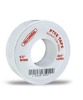 Pure PTFE Pipe Thread Seal Tape For Plumbing Half Inch By 260 Inch No Fuss Leak Proof Joint Sealant For Metal And Plastic Threads