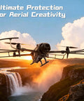 All In One Drone Protection Kit With Landing Gear Propeller Guard Lens Cover And 9H Tempered Glass Screen Protector For Mavic 4 Pro