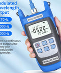 Pro Grade Rechargeable Fiber Optic Light Source And Power Meter For Single Mode Testing With Dual Wavelength 1310 Nm And 1550 Nm