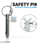 Locking Floor Jack Bar For 3.5 Ton Vehicles, 14 Inch Travel, Lightweight 3 Pound Stand Alternative Safety Pin
