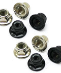Eight 5mm CNC Aluminum Propeller Nuts With Nylon Locking For Secure Flights Includes Four CW And Four CCW Threading
