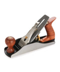 Pro Grade Number Four Bench Plane Built Like A Tank For Intense Shop Sessions Smooths Rough Boards Effortlessly with Bubinga Handle.