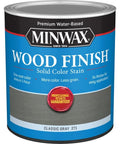 Top Shelf Water Based Wood Stain For Interior Cabinets Doors And Trim Delivers A Dang Solid Gray Finish in a can.