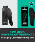 Full Length Arch Cushion Insoles For Women Size 7-8.5 And Men 6-7.5 In Green All Day Comfort Shock Absorbing Cushioned Arch Support