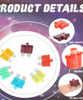 Heavy Duty LED Blade Fuse Assortment Kit Featuring ATC ATO Circuit Breakers, colorful fuses laid out for identification.
