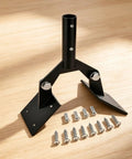 Weatherproof Weathervane Roof Mount With Hardware, Adjustable Bracket With Set Screws For Secure, Wobble Free Vane Installation