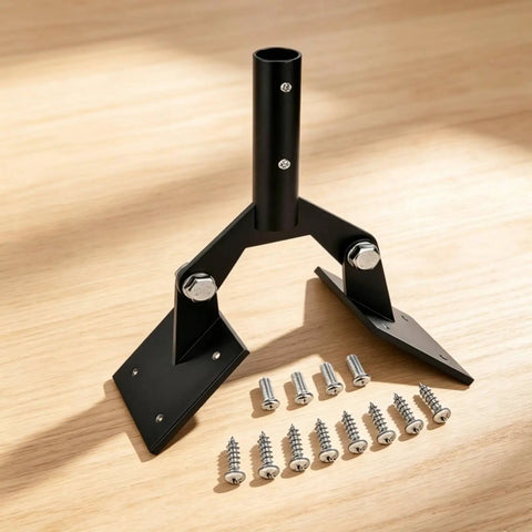 Weatherproof Weathervane Roof Mount With Hardware, Adjustable Bracket With Set Screws For Secure, Wobble Free Vane Installation