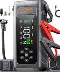 8-In-1 Car Jump Starter With Air Compressor And Tire Inflator, 4500A Peak, 150 PSI, On The Go Jump Box with jumper cables
