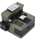 Yechiry Fiber Hot Melt Cutting Machine Optical Fiber Cleaver Ftth Wire Cutter Tool with precision cutting edge for 0.25mm and 0.9mm cables.