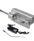 Front view of Mini Reciprocating Linear Actuator With 2cm To 4cm Stroke DC 24V 66 RPM Handy Adjustable Telescoping Rocker Arm Gear Motor